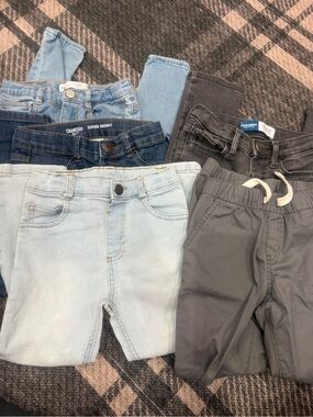 Zara Kids Jeans & Pants - Light Blue and Gray Mix